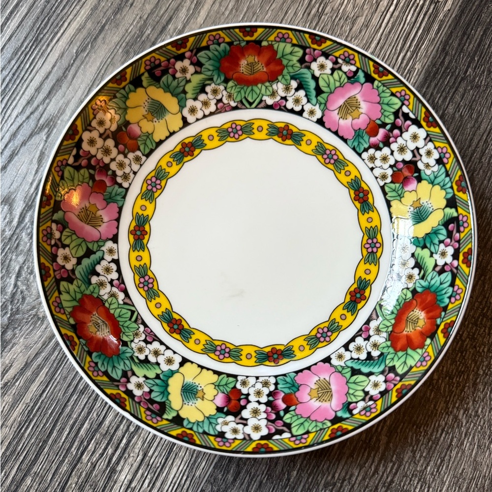 Mikasa Kutani Bird Pattern Bowl